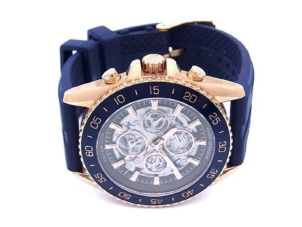 ファストファッション通販サイト 1円 ■稼働品■極美品■ MICHAEL KORS マイケルコース MK9025 ジェットマスター SS 自動巻き 5気圧防水 腕時計 ネイビー系 V4187sM ファストファッション通販サイト 1円 ■稼働品■極美品■ MICHAEL KORS マイケルコース MK9025 ジェットマスター SS 自動巻き 5気圧防水 腕時計 ネイビー系 V4187sM