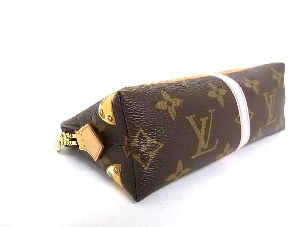 1円■新品■未使用■LOUIS VUITTON ルイヴィトン M43615 モノグラム ポーチ ポシェット コスメティックトランクプリント Z0727Vh_画像3