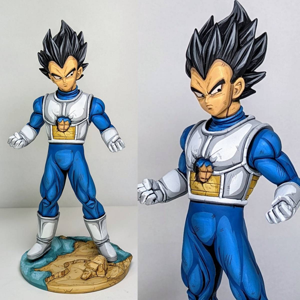 ドラゴンボール フルリペイント オリジナル台座 Yahoo!オークション - ドラゴンボール リペイント オリジナル