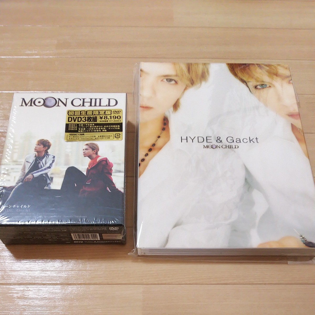 MOON CHILD 3枚組DVD【初回生産限定版】【初回封入特典】+写真集 主演 HYDE Gackt【最終価格】