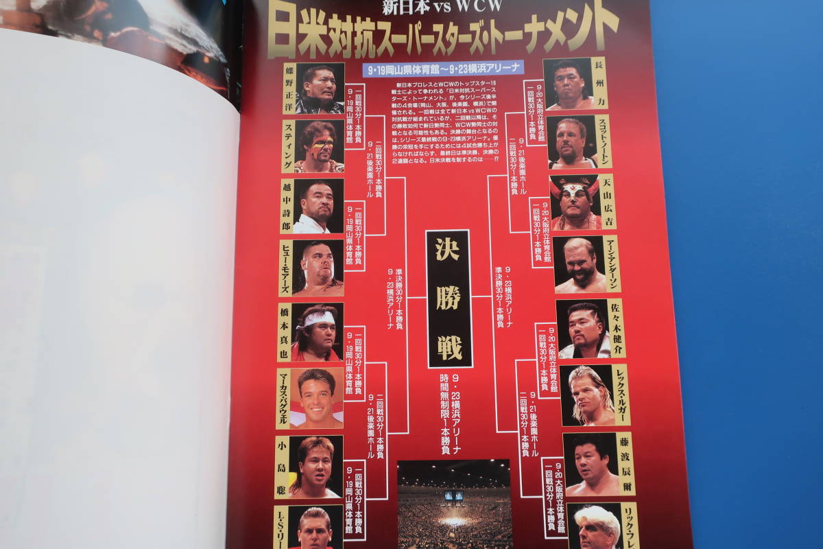 G1 CLIMAX SPECIAL 闘魂SPECIAL Vol.117/1996年新日本プロレスリング/クライマックススペシャル/大会試合プログラムパンフレット希少グッズ_画像3