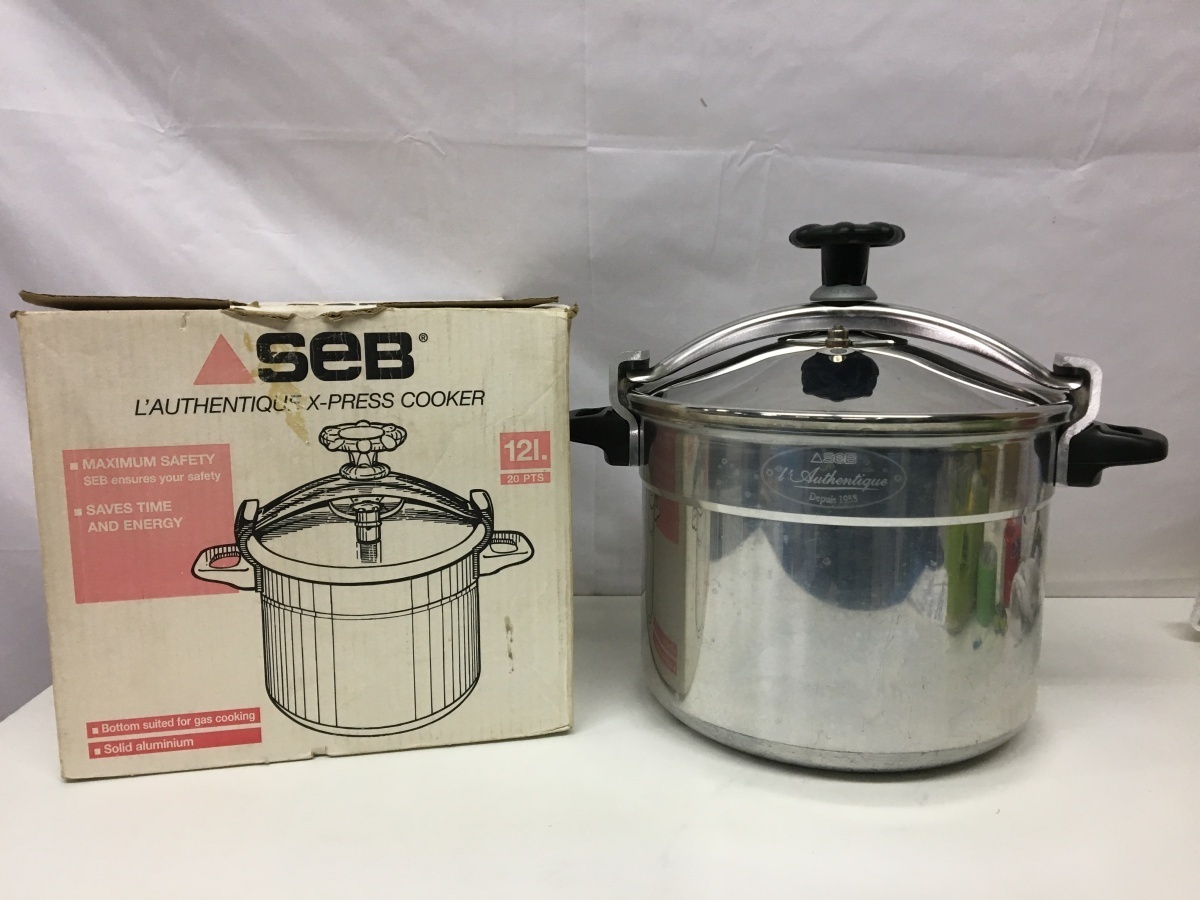 Yahoo!オークション - SEB セブジャパン 家庭用圧力鍋 27cm 12L Yahoo!オークション - SEB セブジャパン 家庭用圧力鍋 27cm 12L