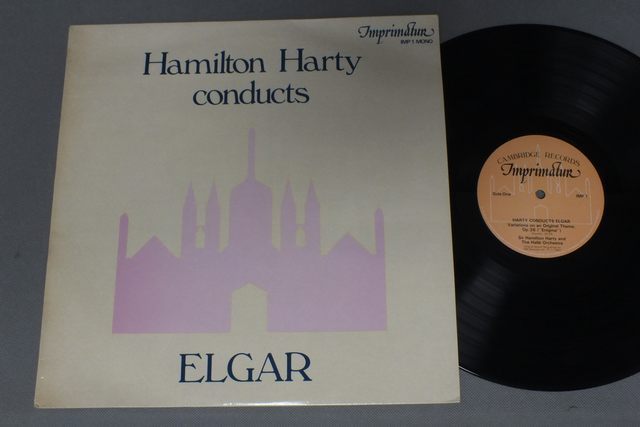 ●英LP HAMILTON HARTY/HARTY CONDUCTS ELGAR●