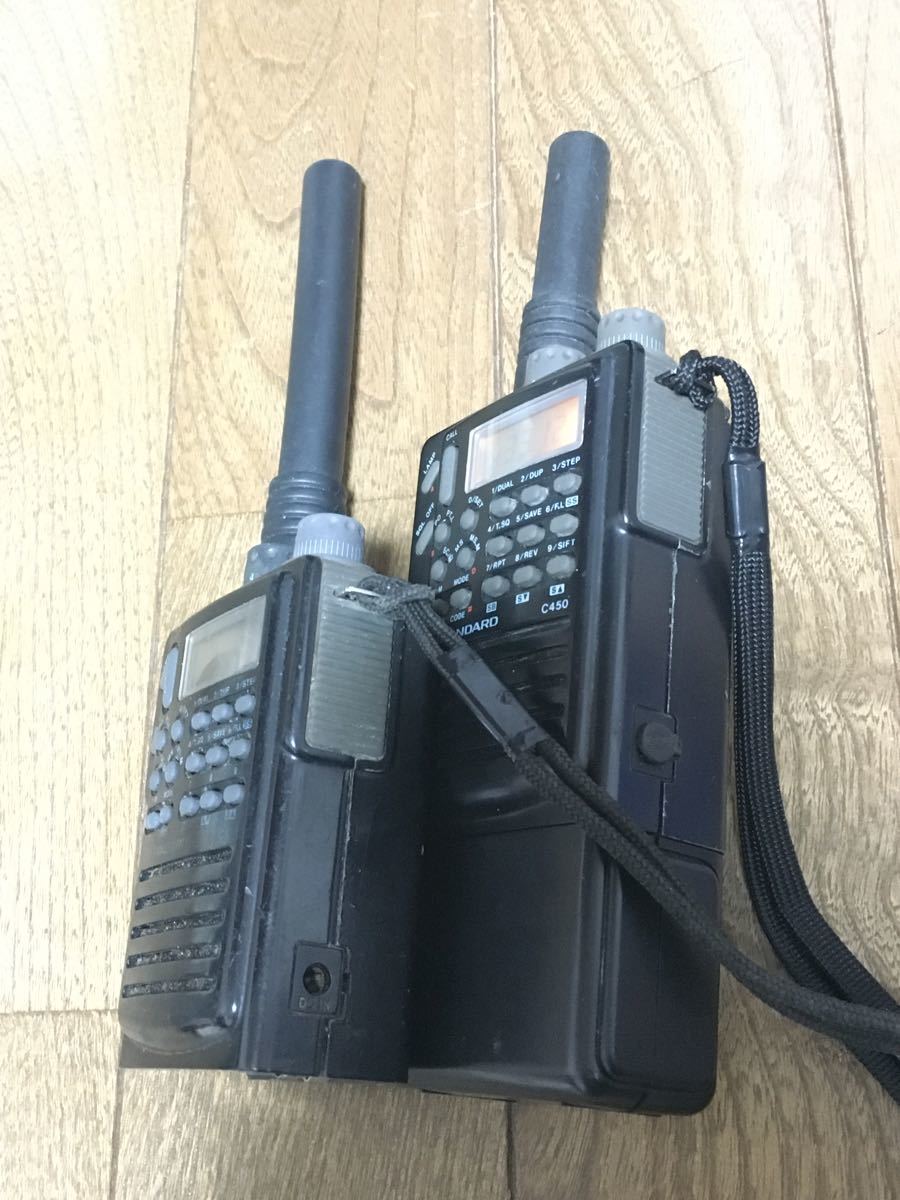 STANDARDスタンダードC450/430MHz アマチュアハンディー無線機+ STANDARDスタンダードC450/430MHz アマチュアハンディー無線機+