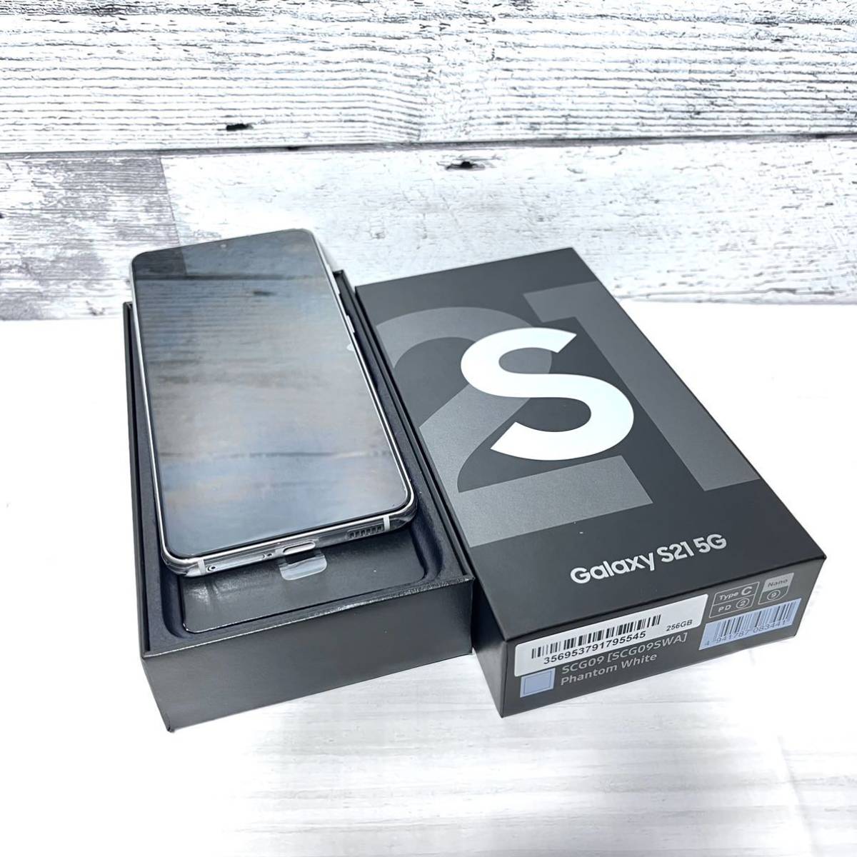 新品未使用 送料無料 galaxy s21 5G 256GB ファントムホワイト sim