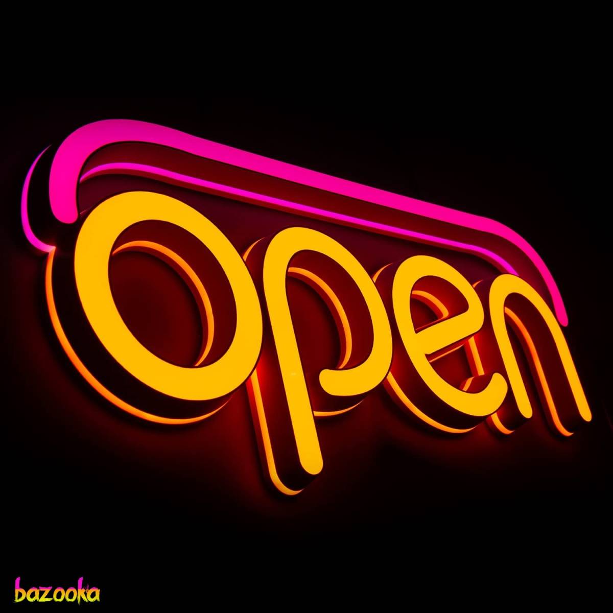 訳あり OPEN看板 ネオン管 アメリカン アンティーク NEON オープン