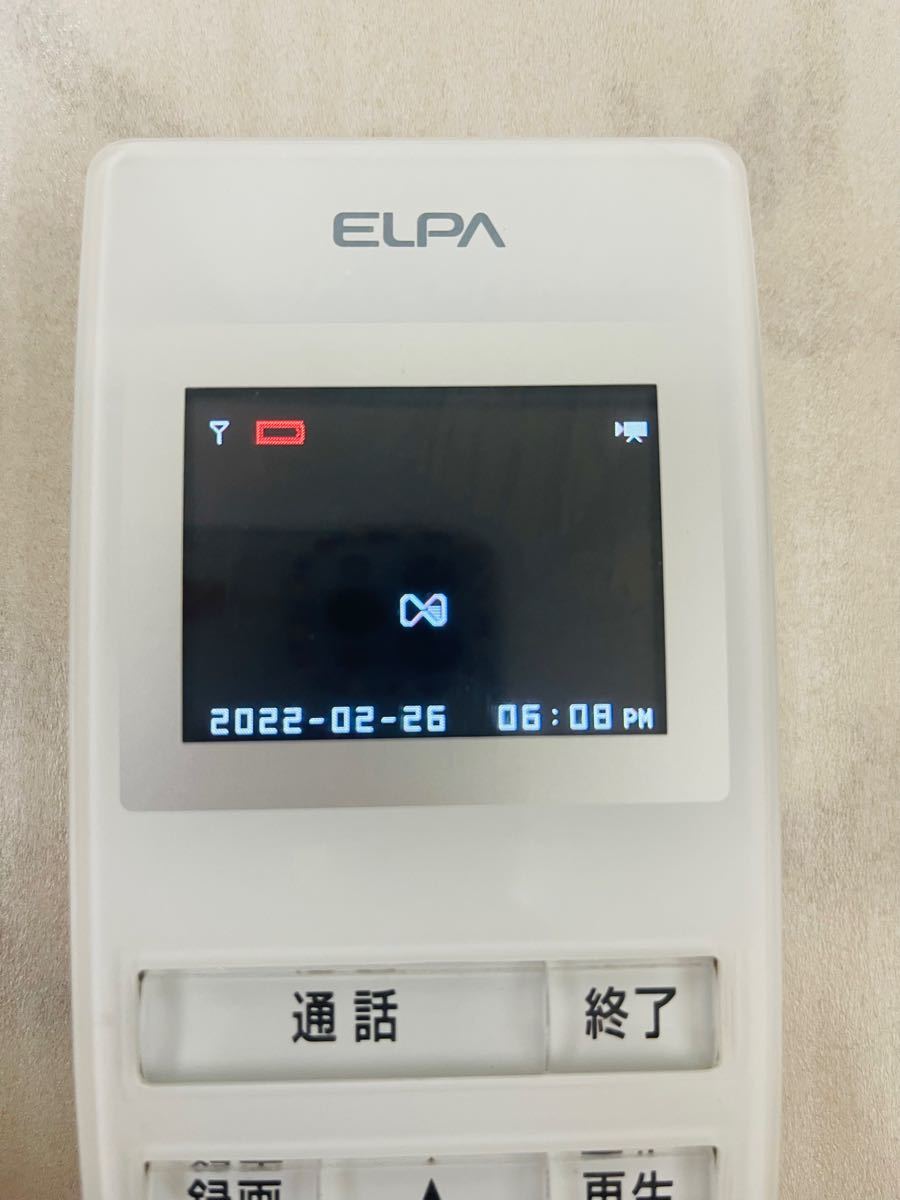 ELPA/エルパ/ワイヤレステレビドアホン/玄関カメラ/WDP-C1/屋内 ELPA/エルパ/ワイヤレステレビドアホン/玄関カメラ/WDP-C1/屋内