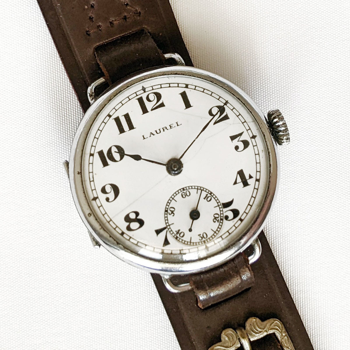超希少 ☆ 1913年頃 セイコー 大正 ローレル SEIKO LAUREL 超希少 ☆ 1913年頃 セイコー 大正 ローレル SEIKO LAUREL