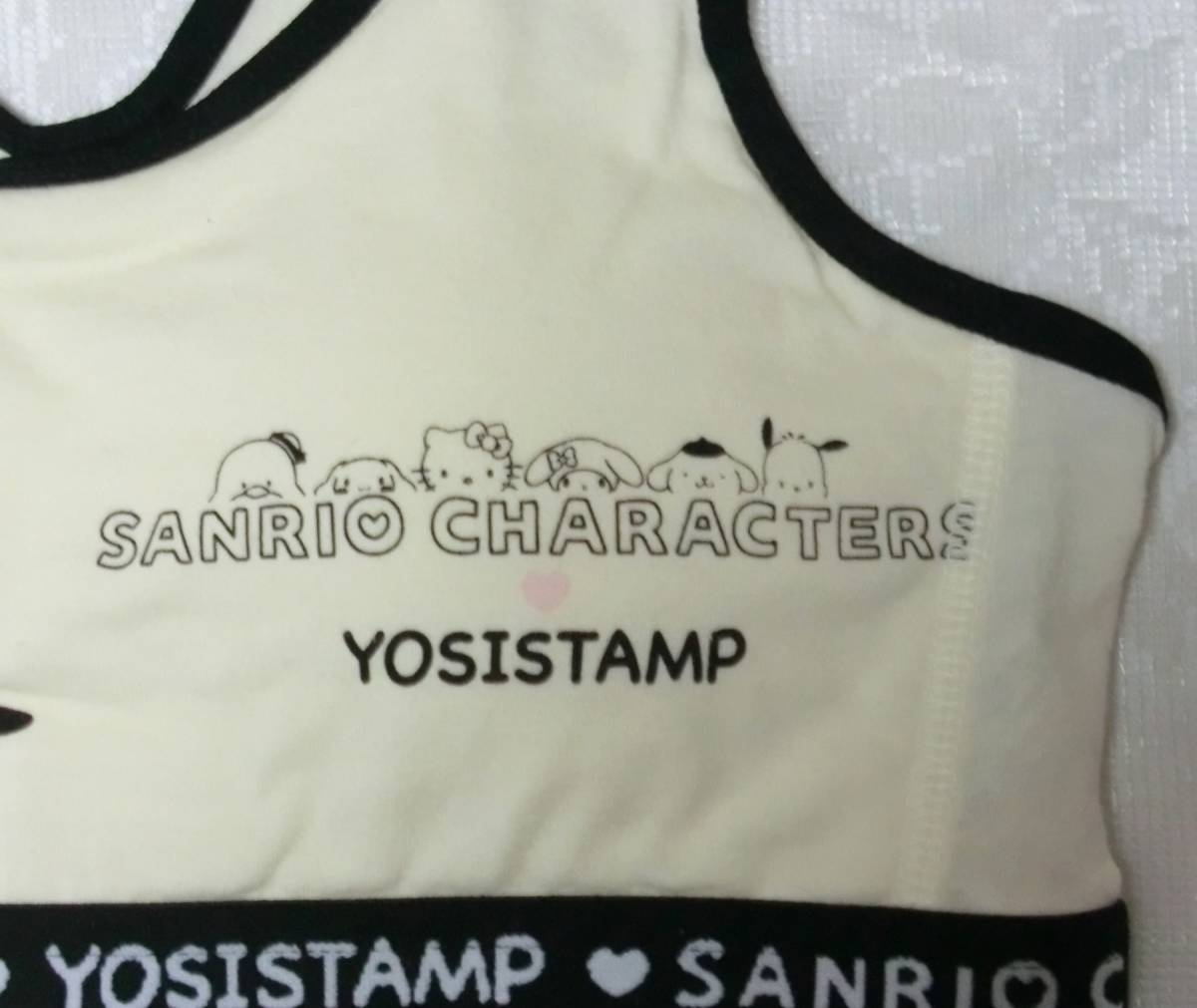  включая доставку Sanrio yosi- штамп сотрудничество non тросик бюстье bla шорты комплект M размер желтый цвет новый товар не использовался 