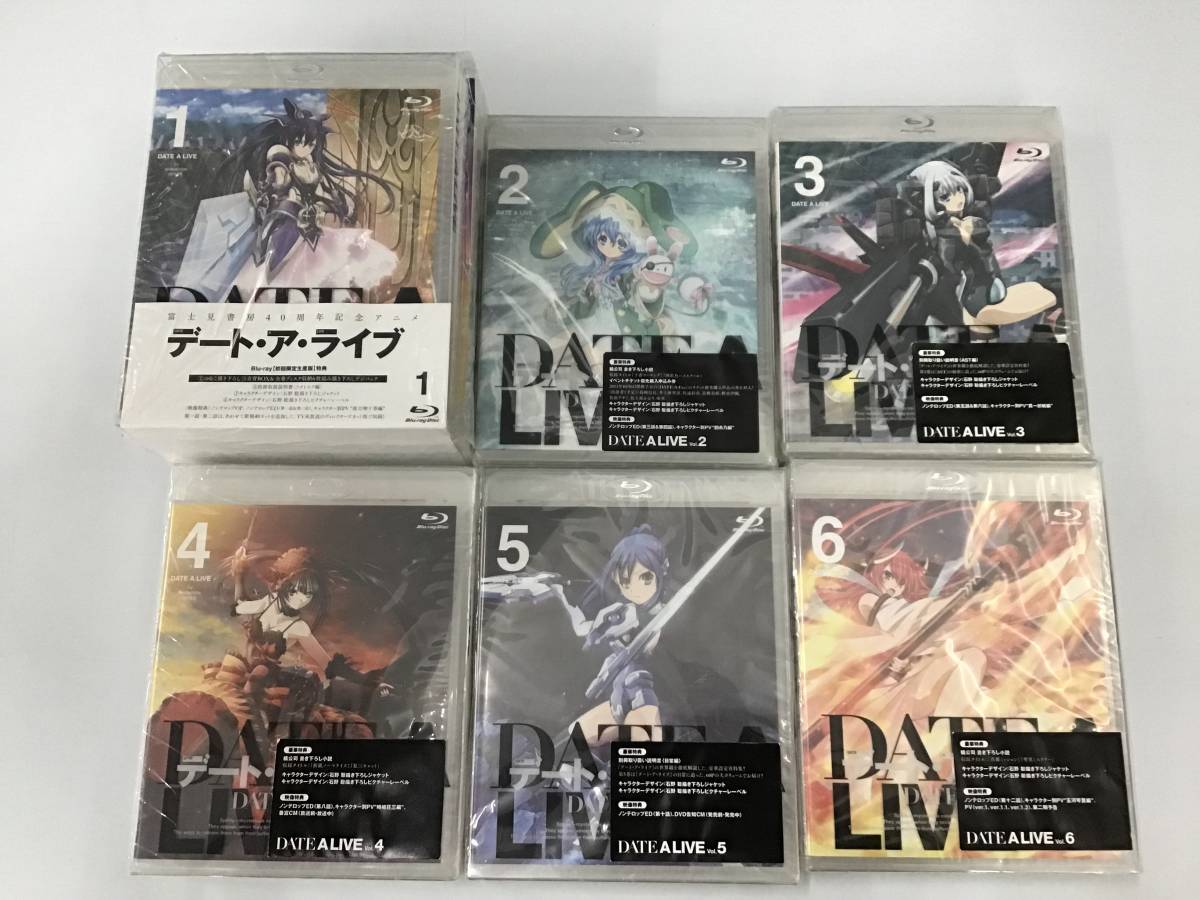 100%安心保証 デート・ア・ライブDVD 第1〜6巻〈限定版〉 全6巻 DVD