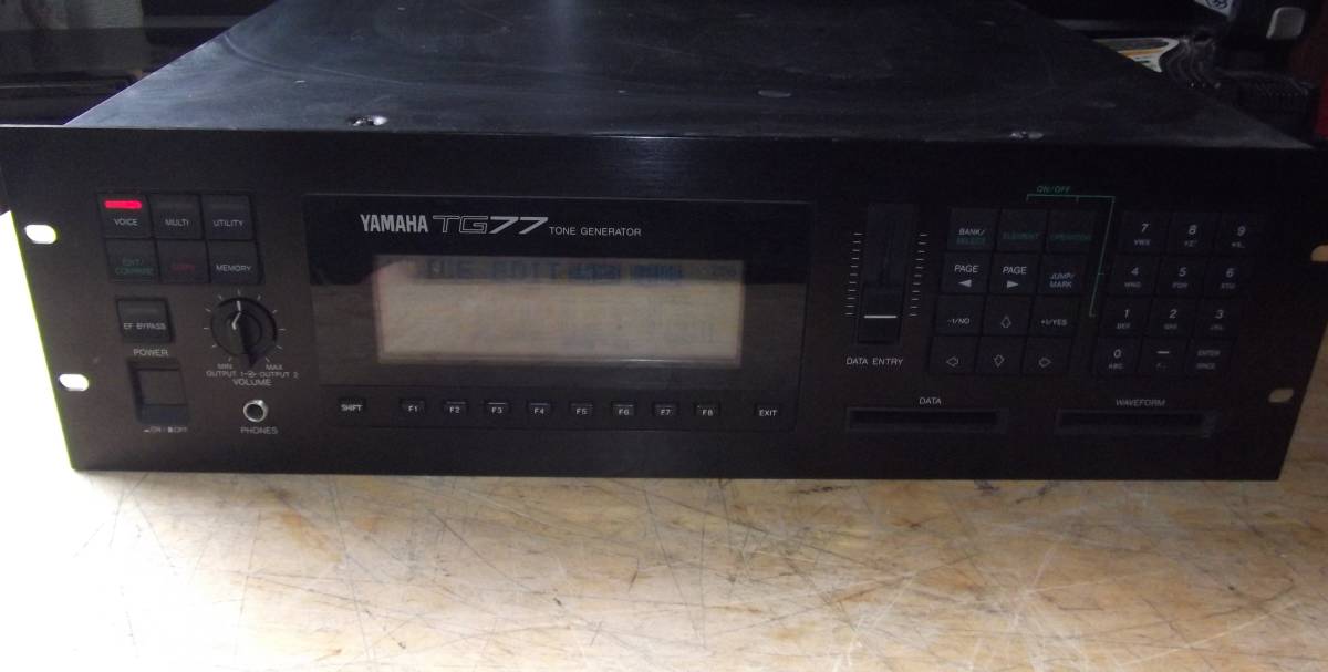 YAMAHA 音源モジュール TG77 取説付き www.gastech.com.tr