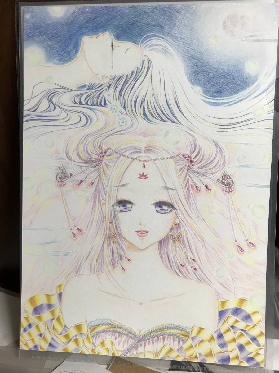 かぐや姫 手書きイラスト かぐや姫 手書きイラスト
