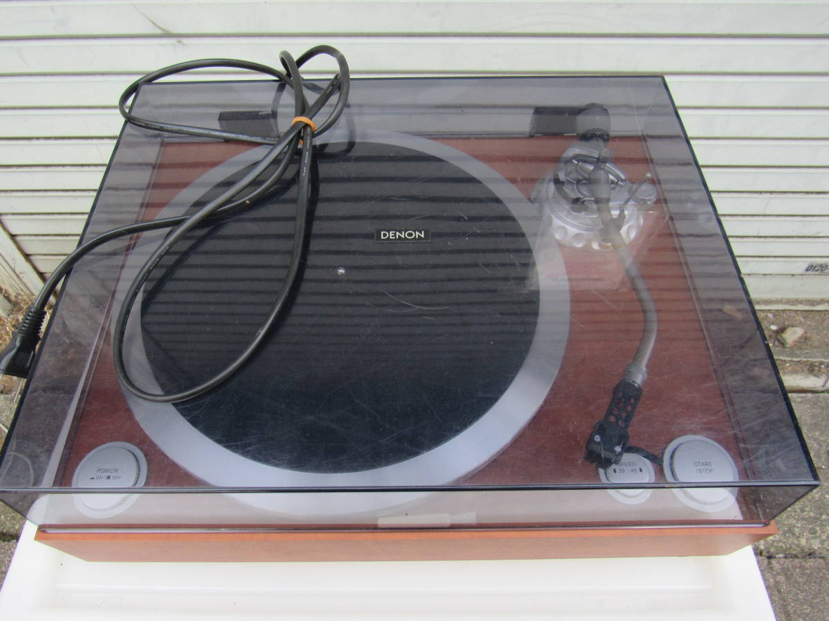 定価11万5千☆DENON レコードプレーヤー ターンテーブル DP-500M