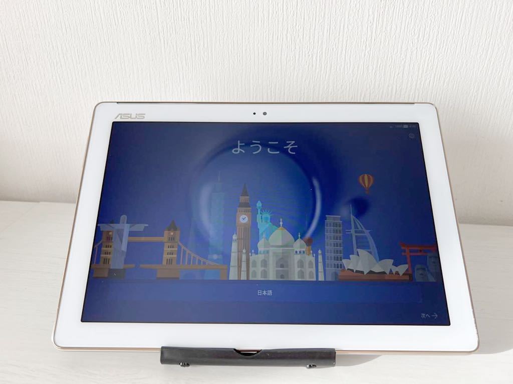 美品 10.1インチ AndroidタブレットASUS 蔵 ZenPad モデル SDカード対応 Wi-Fiクラシックホワイト 新製品情報も満載 Z301M