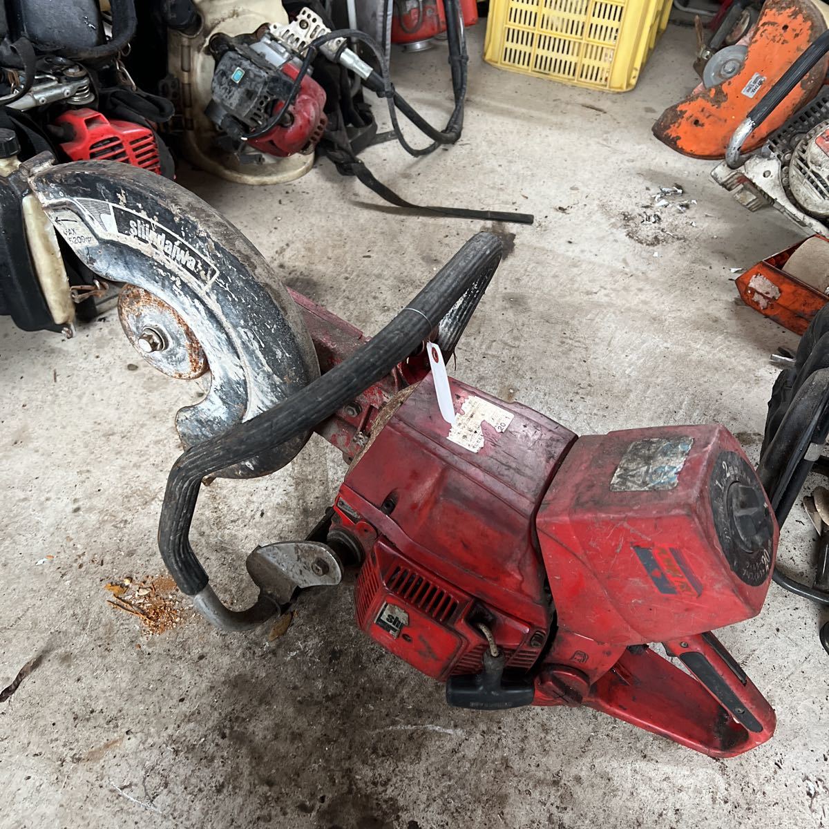 新ダイワ shindaiwa EC757 コンクリートカッター エンジンカッター