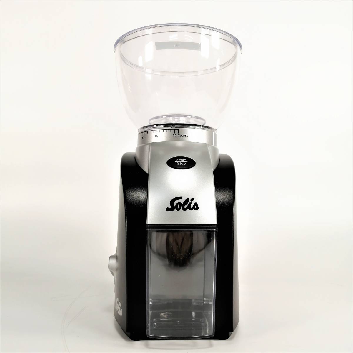 ソリス スカラプラス コーヒーグラインダー SK1661 ブラック シルバー