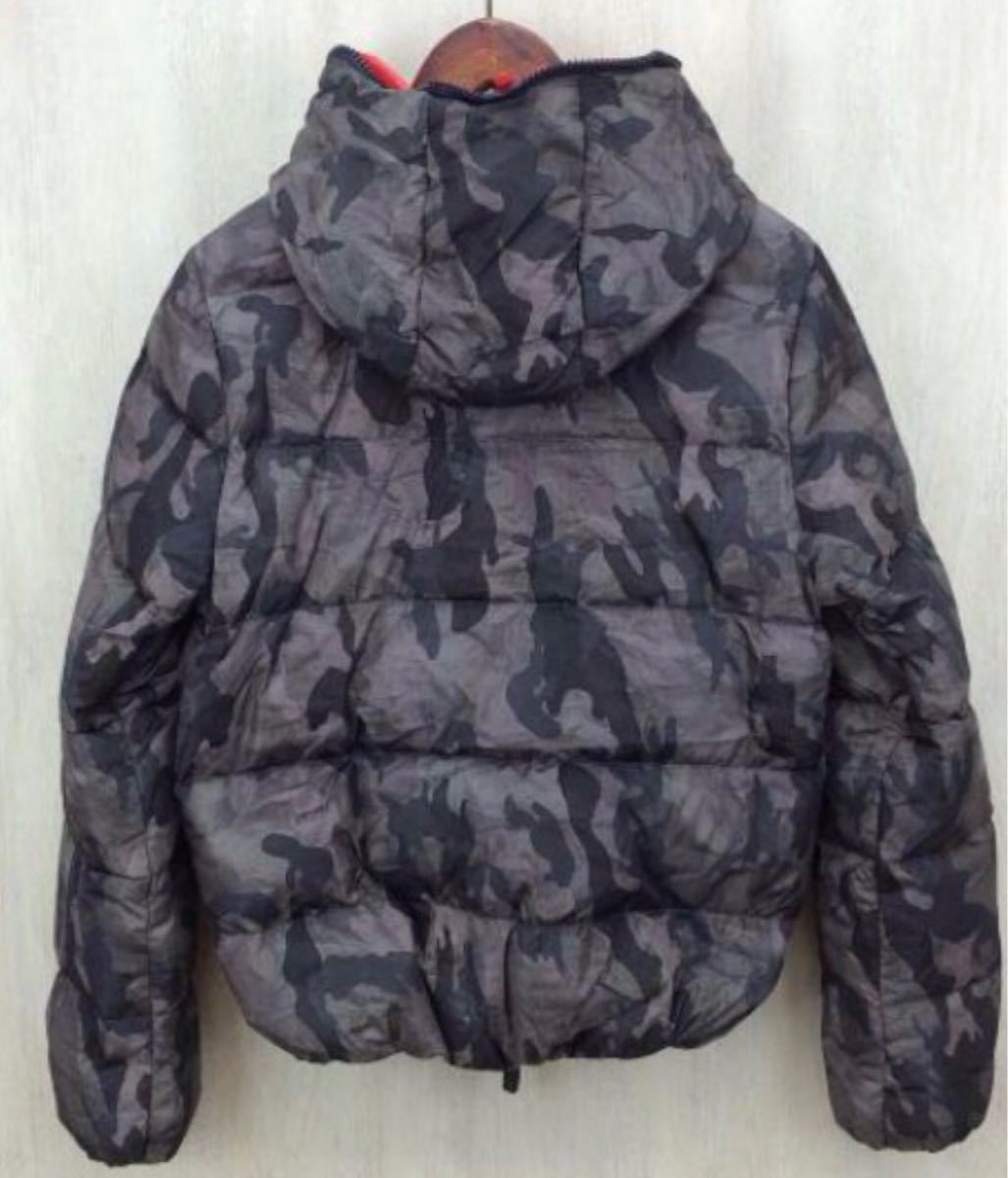 DUVETICA ダウンジャケット CAMO 裏地レッド | laninternet.com.br
