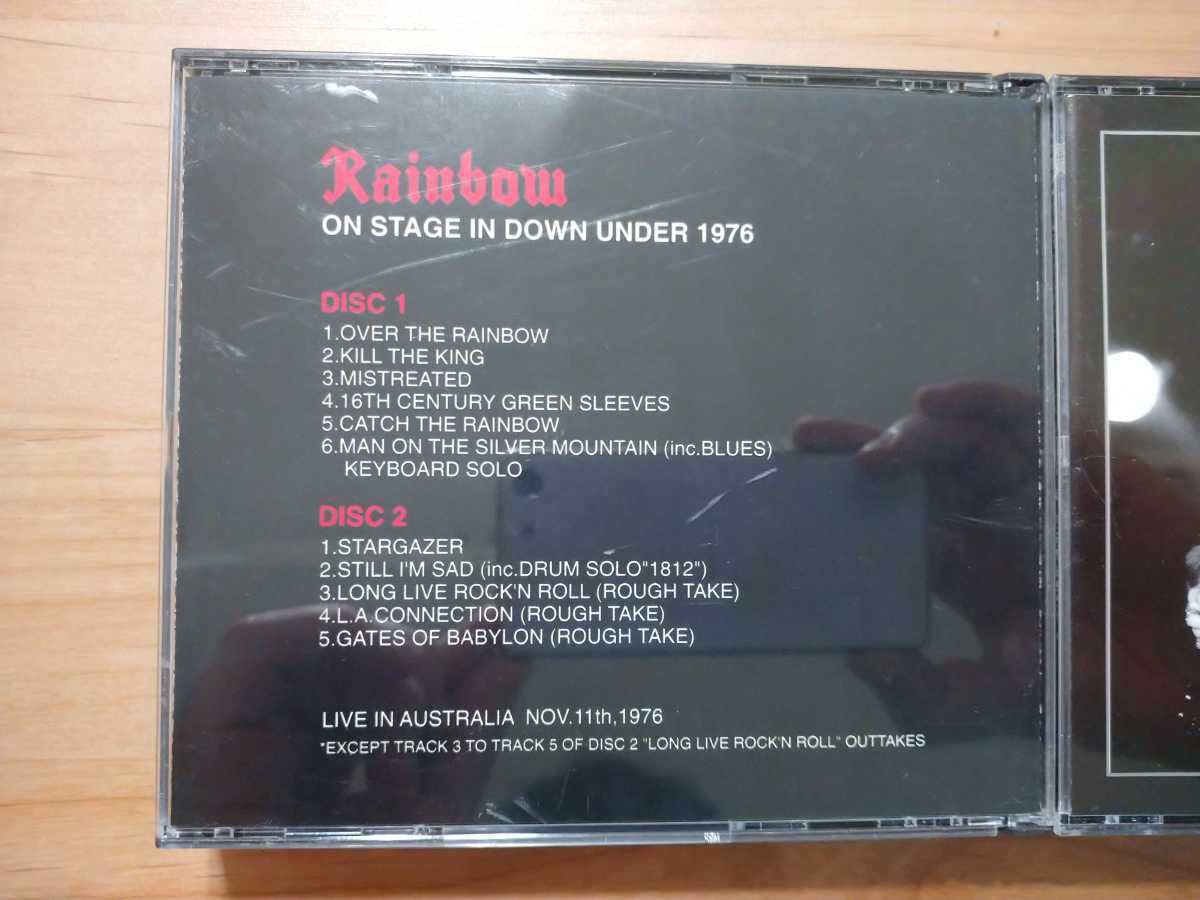*RAINBOW Rainbow *Ritchie Adlibs Blues Columbus 1997*ON STAGE IN DOWN UNDER Australia 1976*4CD* secondhand goods * used record shop buy goods 