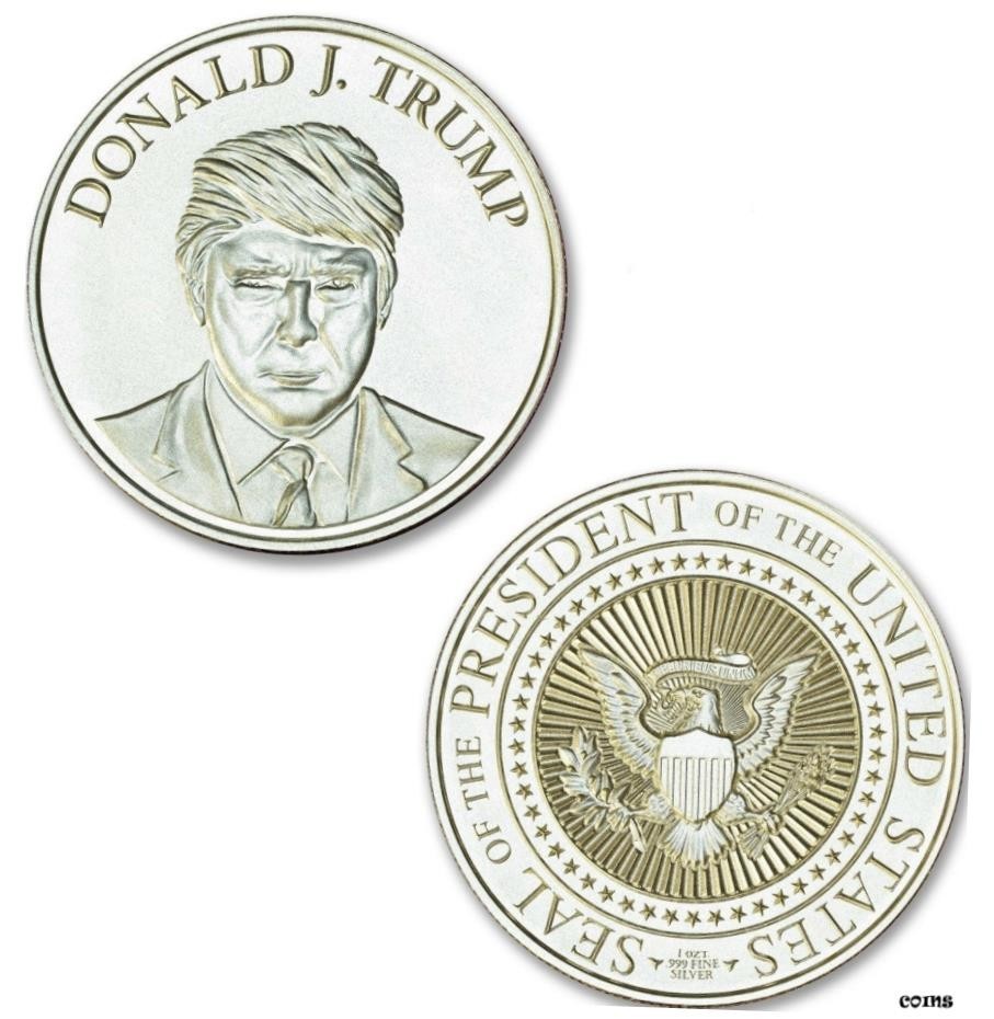 お1人様1点限り】 トランプコイン #5180 . oz 1 Trump Donald Seal Presidential PCGS NGC  アンティークコイン - その他 - labelians.fr