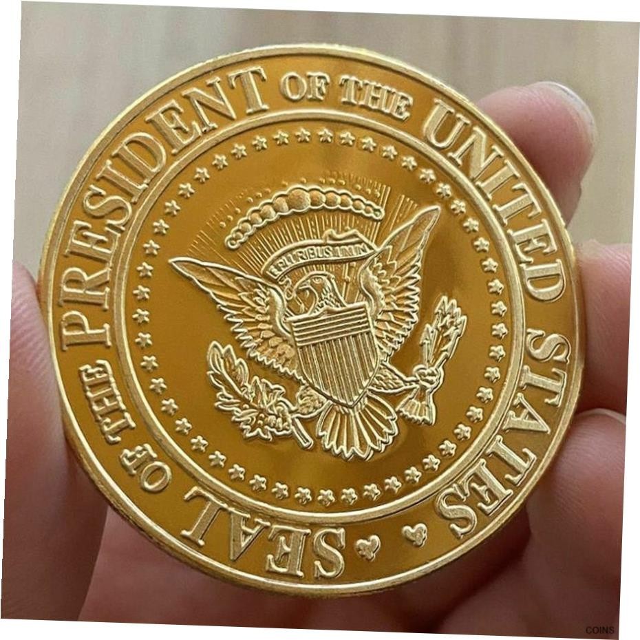 2021-2025 Donald Trump Commemorative Coin EAGLE "Let's Make America Great Again" 