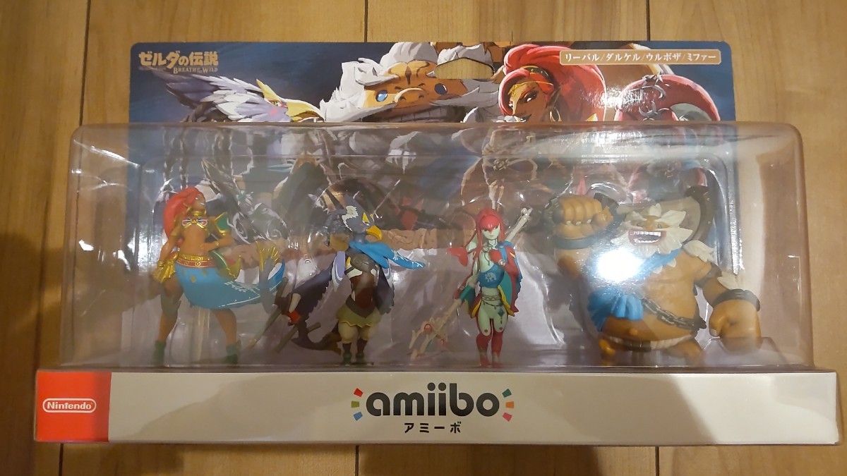 素晴らしい外見 Amiibo 四人の英傑セット リーバル ダルケル ウルボザ ミファー アミーボ ブレスオブザワイルド ゼルダの伝説 その他周辺機器 Www Phepsonfarm Co Uk