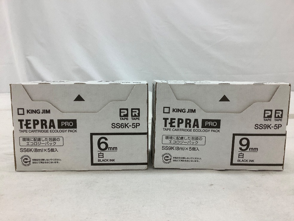 Yahoo!オークション - キングジム TEPRA PROテープエコパック/6mm/白 S
