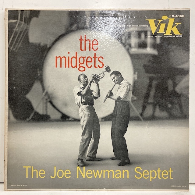 ■即決 Joe Newman / the Midgets 32143 米オリジナル、Dg Mono a1b1長い針キズに因るパチパチ ハンク・ジョーンズ_画像1