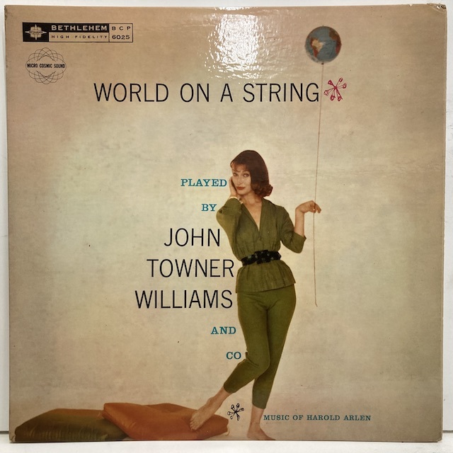 Sale 送料無料 即決 John Towner Williams World On A String 米オリジナル エンブレムdg Mono ジョン タウナー ウイリアムス Herb Geller 国産 Ysroad Asazo Com