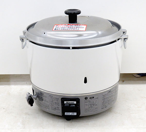 北海道 千歳市 動作品 Rinnai/リンナイ 都市ガス用 業務用 ガス炊飯器
