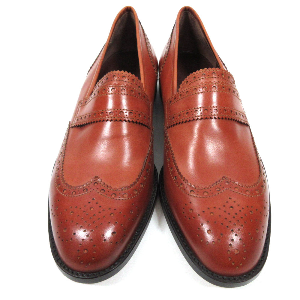 ◎♪Manolo Blahnik (マノロ ブラニク) ウィングチップスリッポン 未