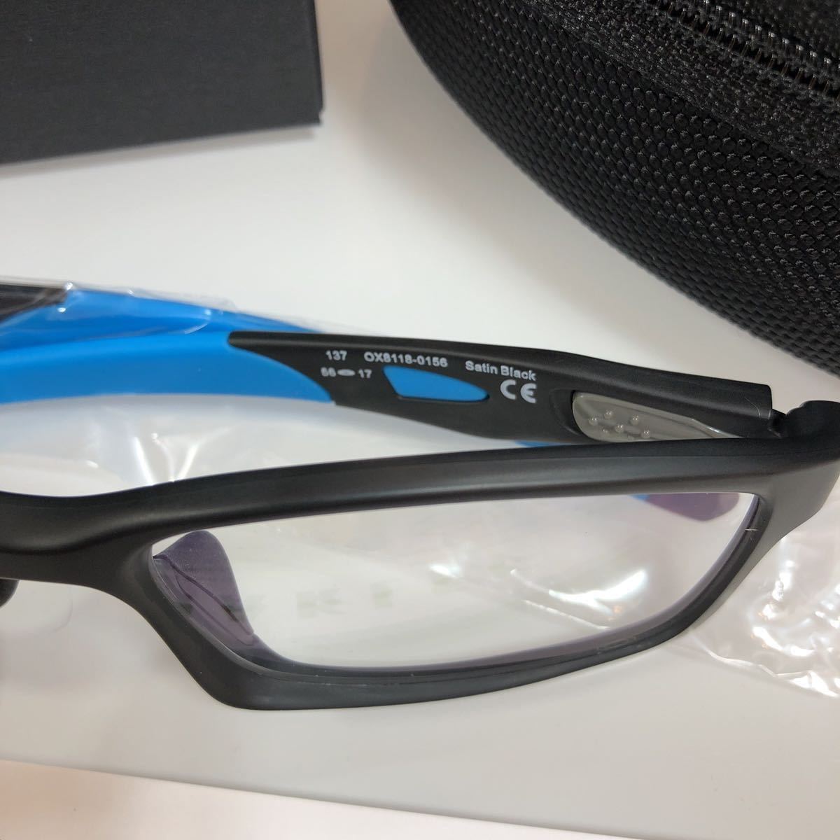 定価55,000円 正規品 OAKLEY クロスリンク オークリー 純正 ブルーライトカットレンズ 眼鏡 メガネ OX8118-0156 8118-0156 8118-01 8118_純正ブルーライトカットレンズ