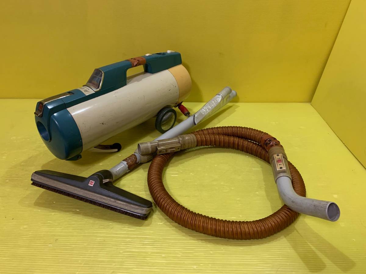 Yahoo!オークション - 動作品 昭和レトロ 円筒型掃除機 【MC Yahoo!オークション - 動作品 昭和レトロ 円筒型掃除機 【MC