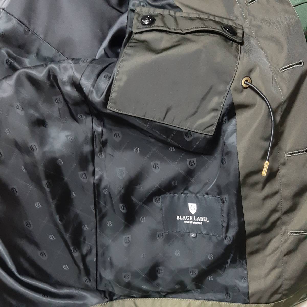 □美品□BLACK LABEL CRESTBRIDGE□マウンテンパーカー□M/ナイロン
