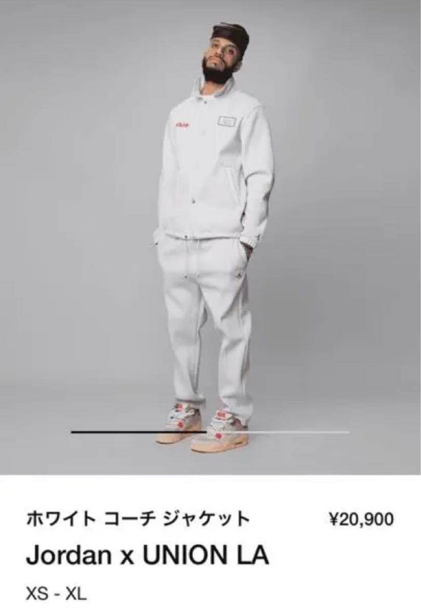 UNION × JORDAN COACHES JACKET｜Yahoo!フリマ（旧PayPayフリマ）