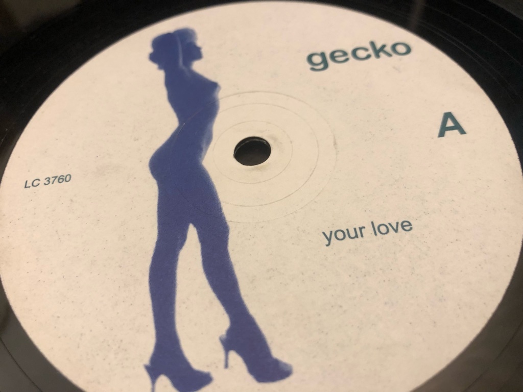 12”★Gecko / Your Love / トライバル・テック・ハウス！の画像1