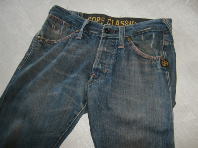 送料無料 G-STAR RAW ジースター デニム パンツ 31×32 実寸W83cm L83cm VINTAGE 加工 ワーク ペインター ジーンズ ジーパン ユーロ ワーク_画像2