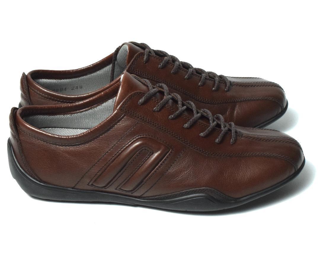 新品 negroni ネグローニ ドライビングシューズ 24.5 レザー