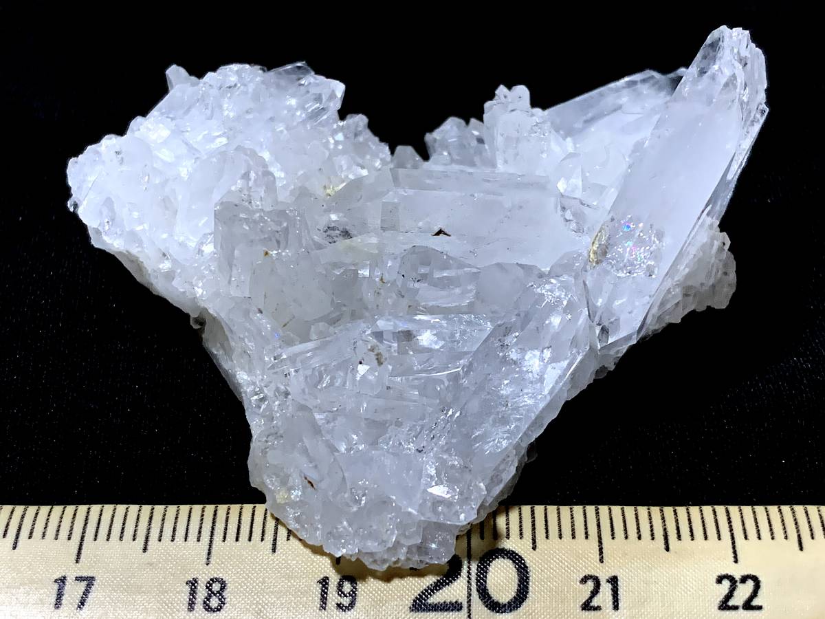縫合水晶クラスター・49g（パキスタン産鉱物標本）_画像3