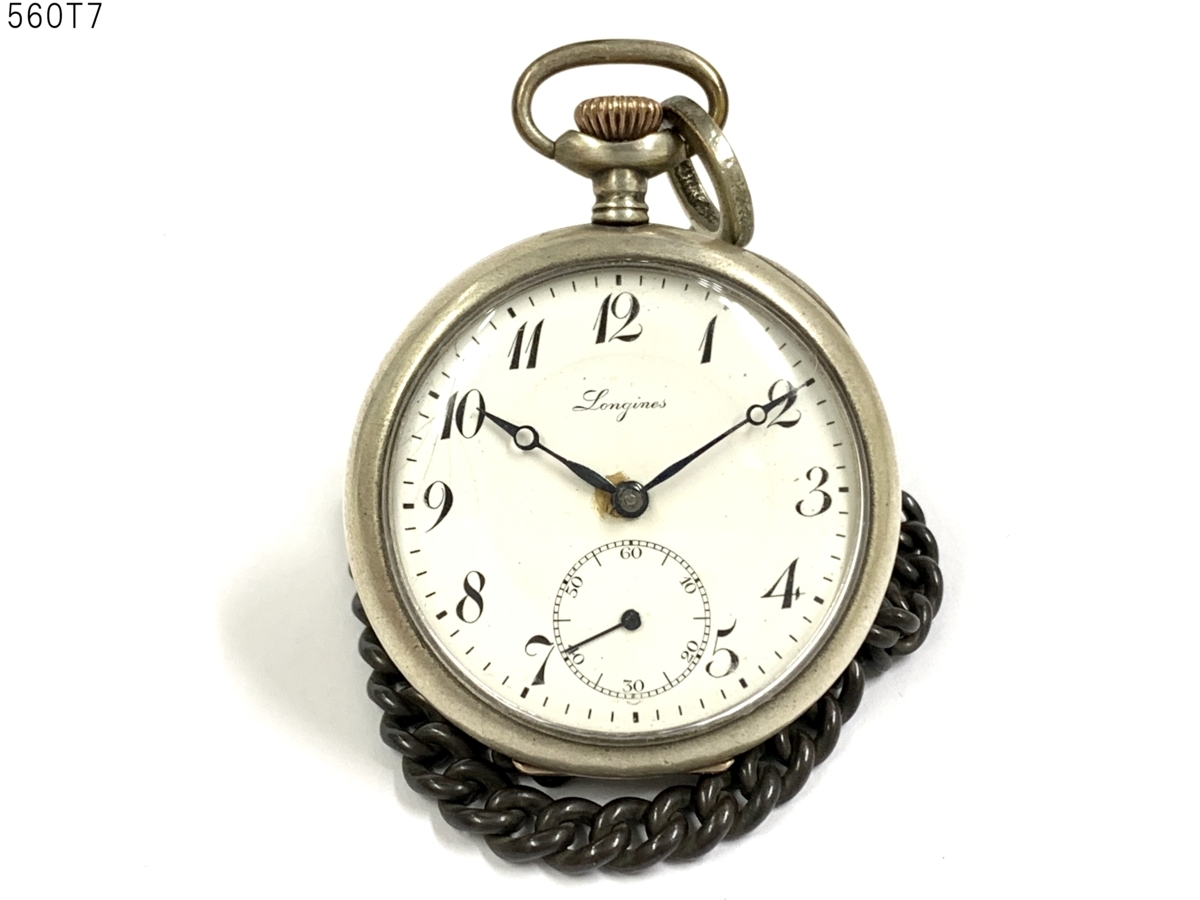 国内最安値! Longines ロンジン 4038 878 スモセコ 手巻き 動作品 懐中時計 - その他
