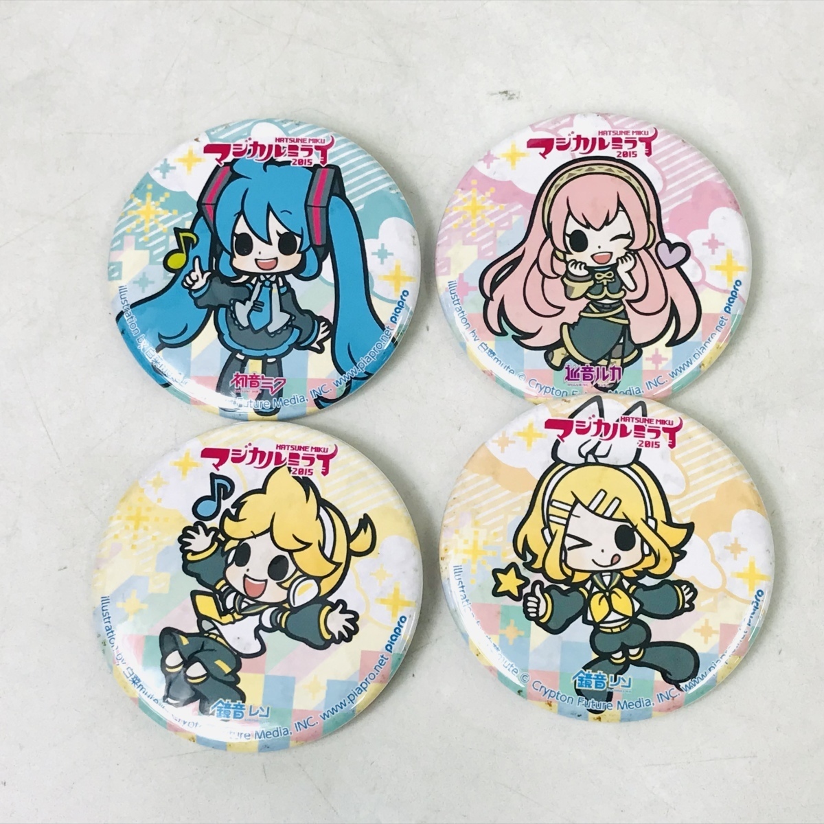 初音ミク 缶バッジ マジカルミライ2015-