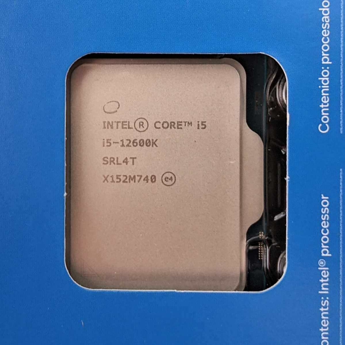 Intel Core i5 12600K 新品未開封