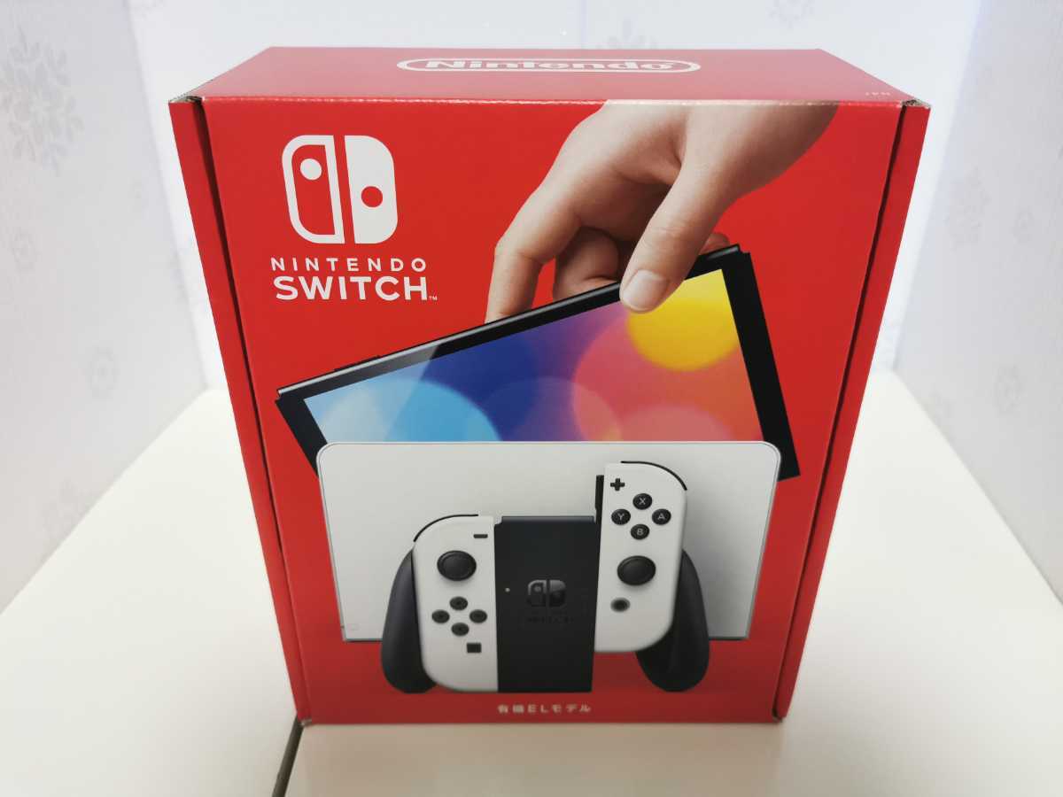 安心 保証 新品 ニンテンドースイッチ 有機EL モデル ホワイト 本体