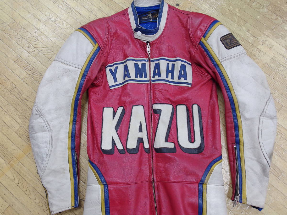 当時物 Takai タカイ レーシングスーツ ツナギ レッド/ホワイト サイズ 