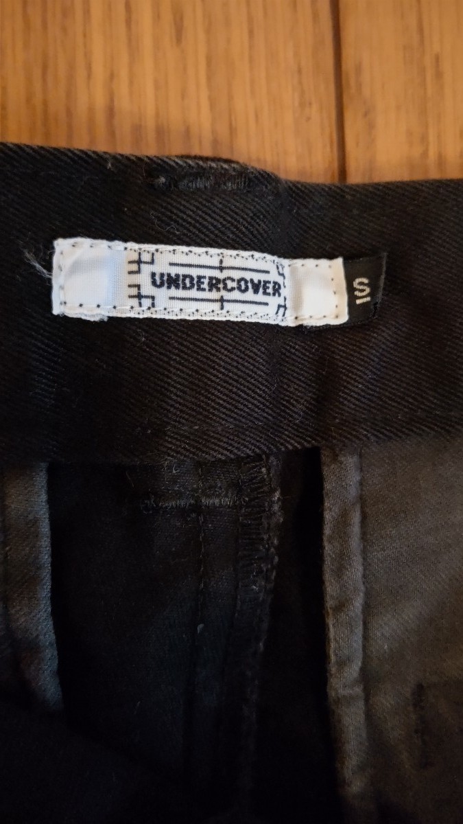 UNDERCOVER ニット切返しクラストパンツ