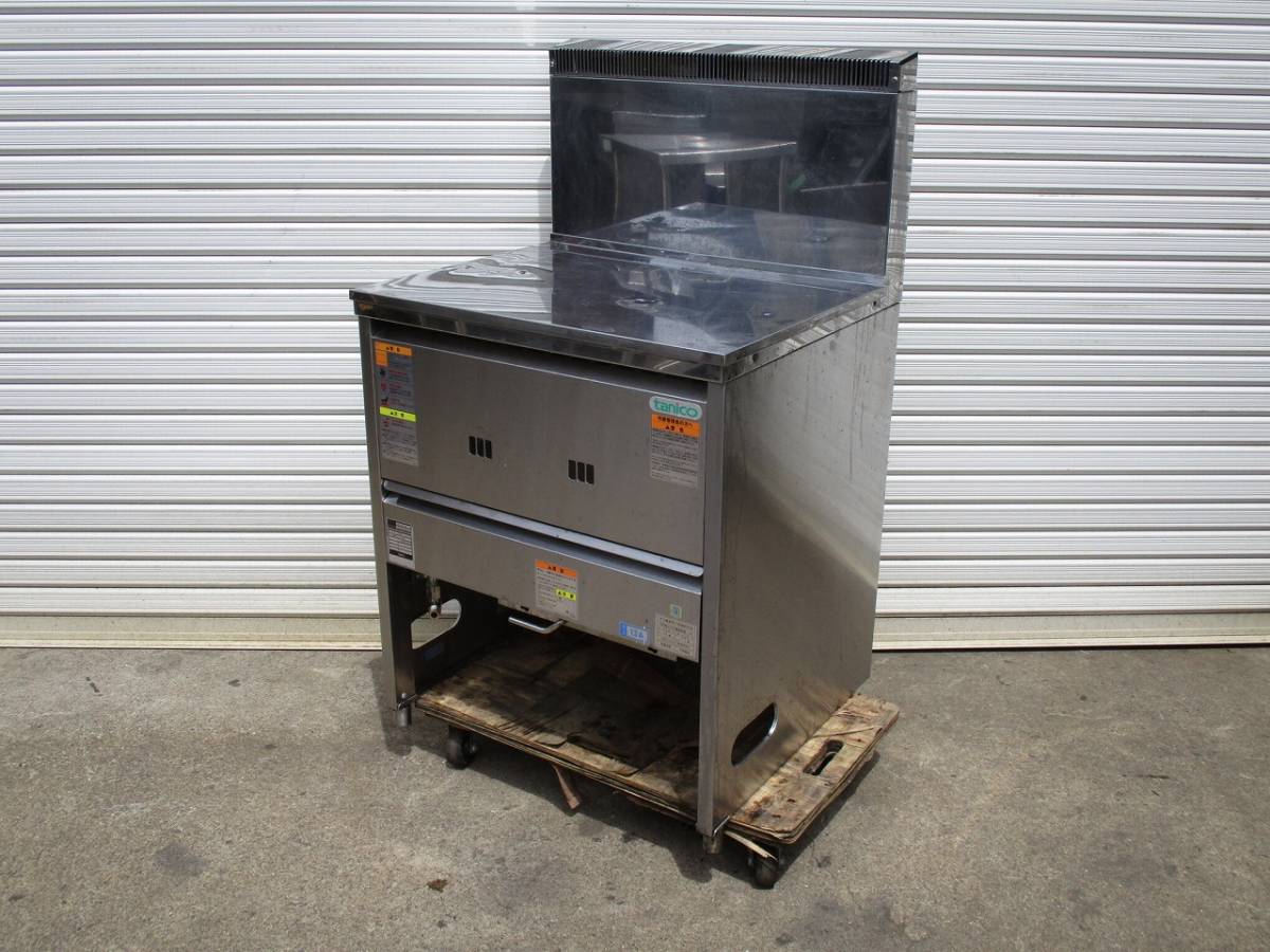 2022新作モデル y1333-12 タニコー 1槽ガスフライヤー 都市ガス NB-TGFL-67 2009年製 W670×D600×H800(1170) 店舗用品 中古 厨房 フライヤー 2022新作モデル y1333-12 タニコー 1槽ガスフライヤー 都市ガス NB-TGFL-67 2009年製 W670×D600×H800(1170) 店舗用品 中古 厨房 フライヤー