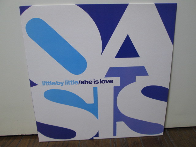 UK-original Little By Little / She Is Love [Analog] OASIS オアシス B面 My Generation アナログレコード vinylの画像1