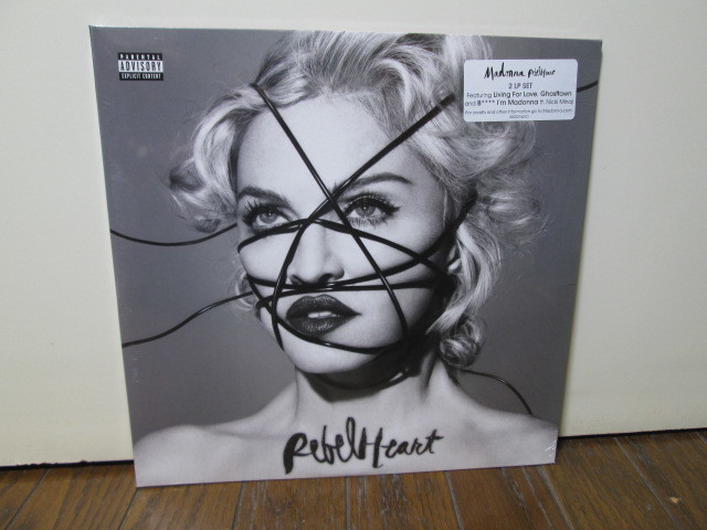 US-original Rebel Heart 2LP 市販 Analog Madonna 期間限定の激安セール 未開封 アナログレコード マドンナ ハート レベル