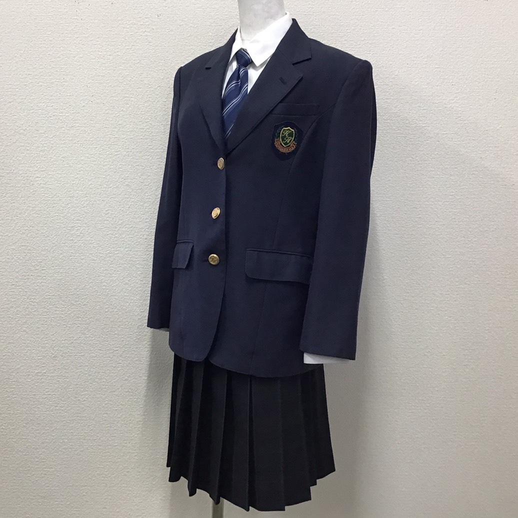UT175-4 (中古) 福島県 郡山萌世高校 4点セット /M/W63/ブレザー UT175-4 (中古) 福島県 郡山萌世高校 4点セット /M/W63/ブレザー