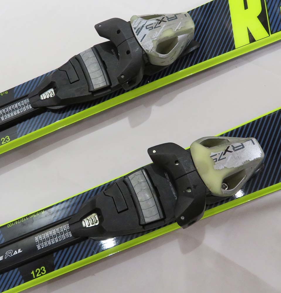 中古 ROSSIGNOL ロシニョール ショートスキー板 ビンディング 中古 ROSSIGNOL ロシニョール ショートスキー板 ビンディング