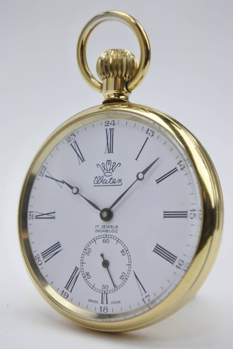 皇室特別発行品 ☆ 天皇陛下（昭和天皇）御在位60年記念 スイス製 特大 １７石 手巻き懐中時計 極稀少品